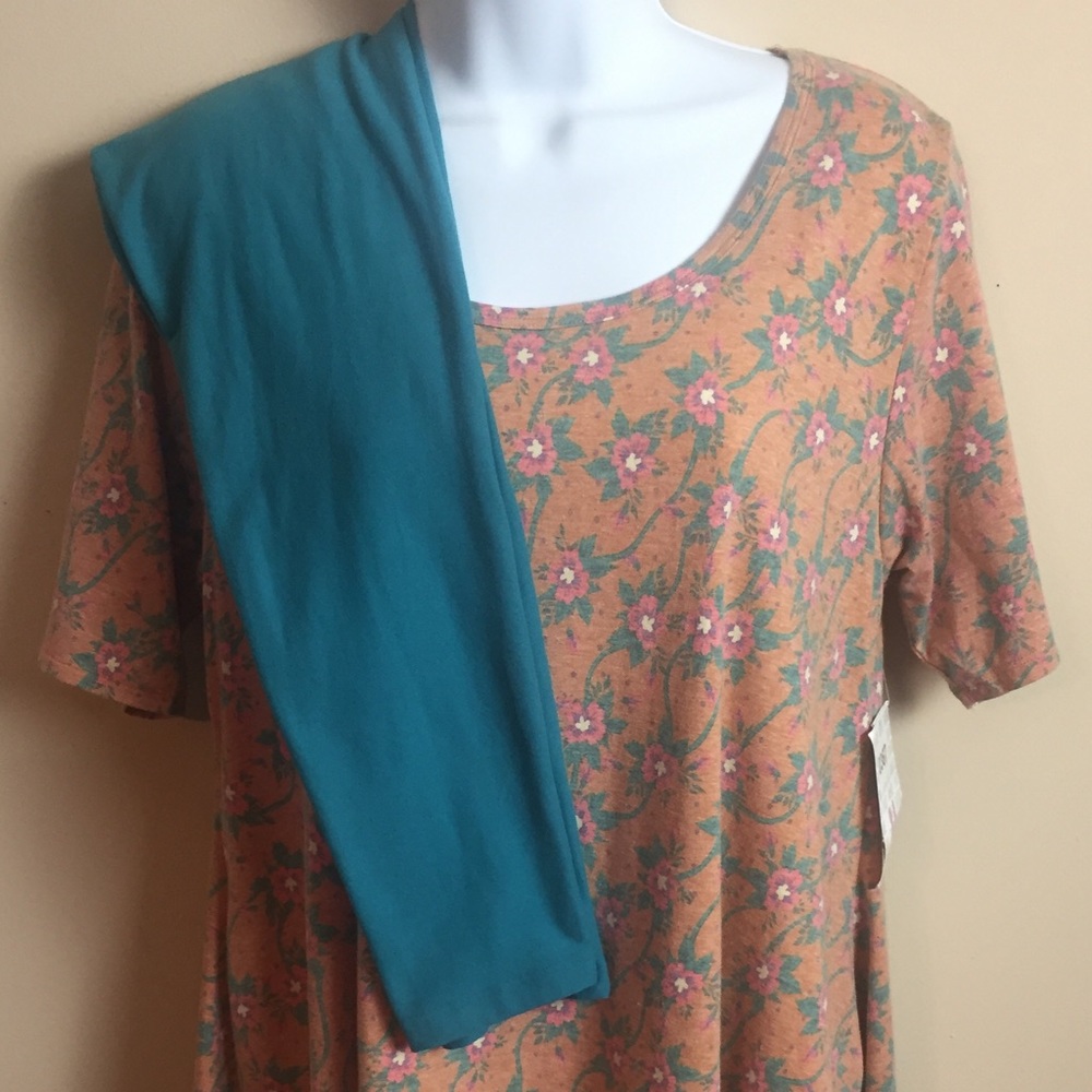 NWT LuLaRoe Perfect T And Leggings Set